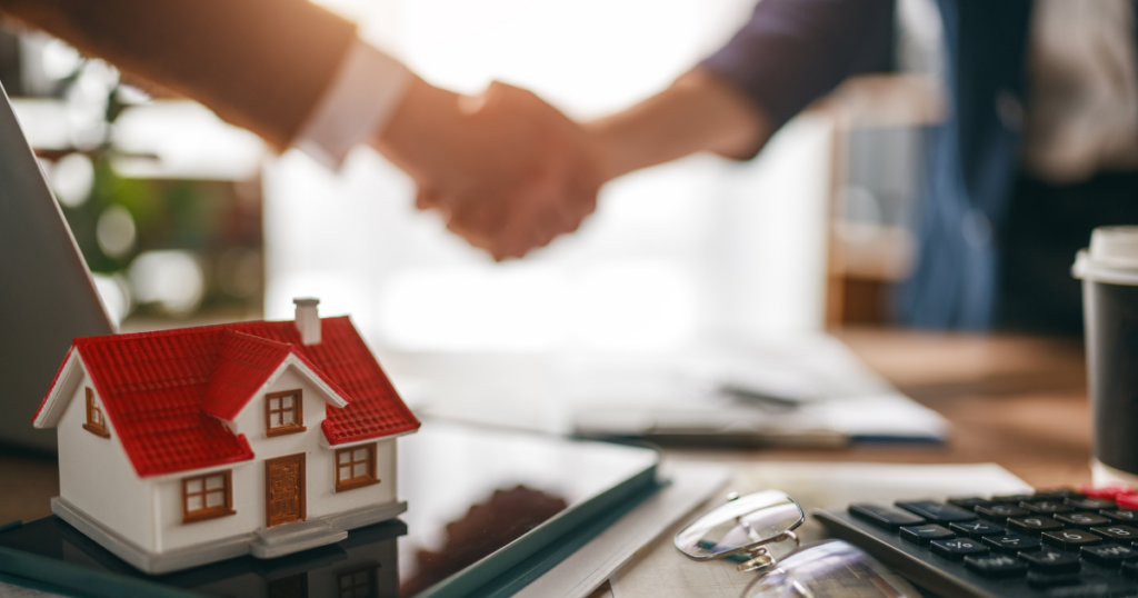 Real estate investor planning marketing sales and exit strategy for profitable property deals